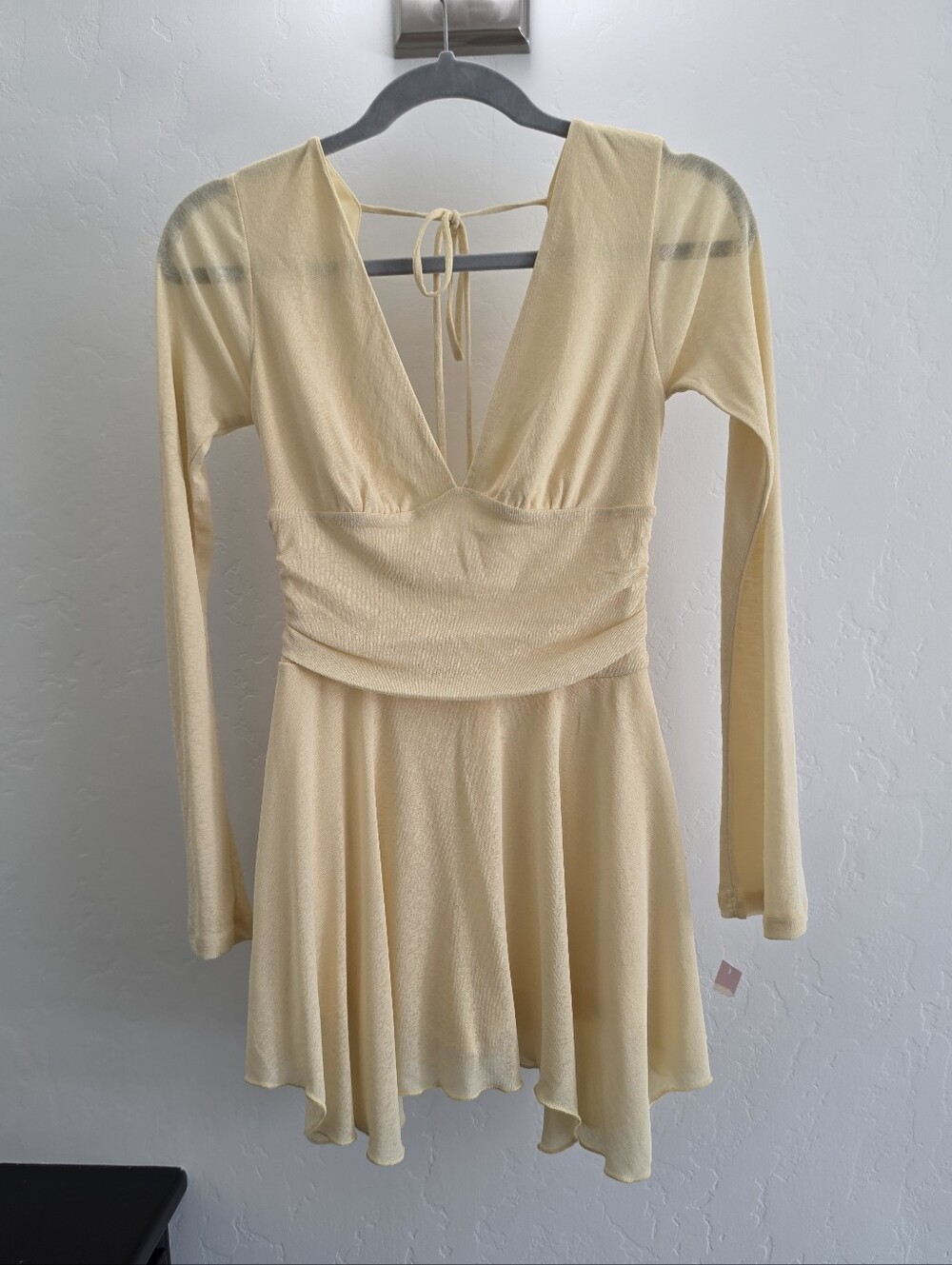 NEW Wild Fable Womens XS Light Yellow Dress